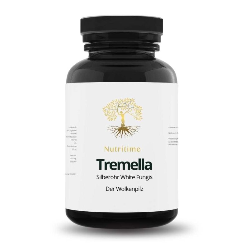 Tremella Silberohr White Fungis Der Wolkenpilz