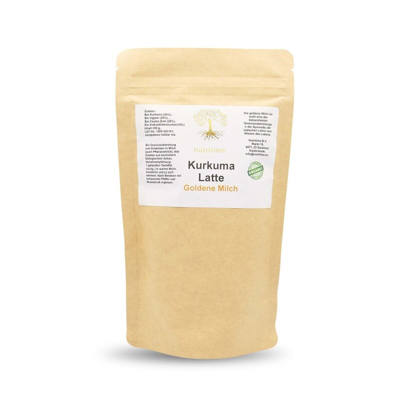 Kurkuma Latte Goldene Milch