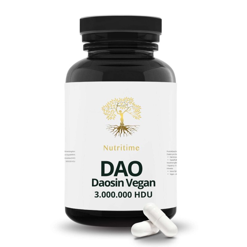 DAO Daosin 3.000.000 HDU, rein pflanzlich, Vegan