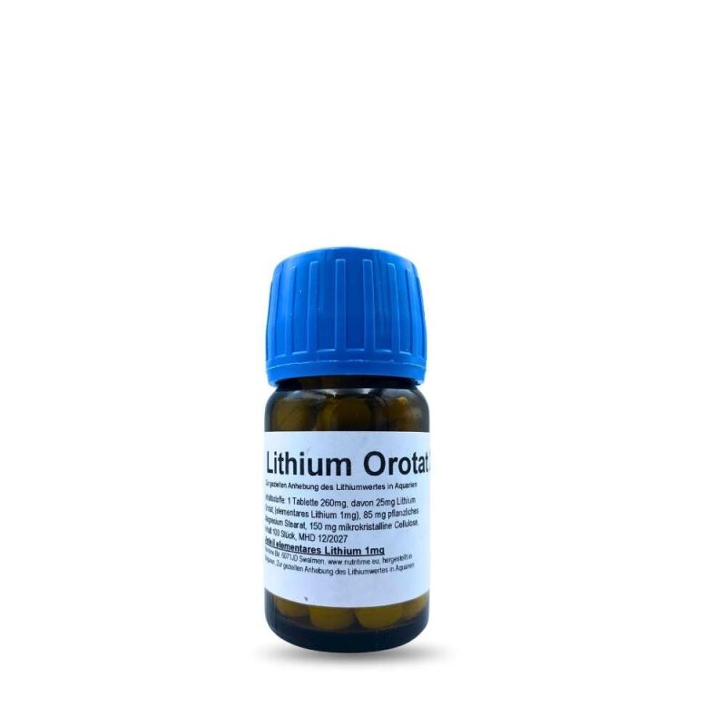 Lithium Orotat 25mg mit 1 mg elementares Lithium