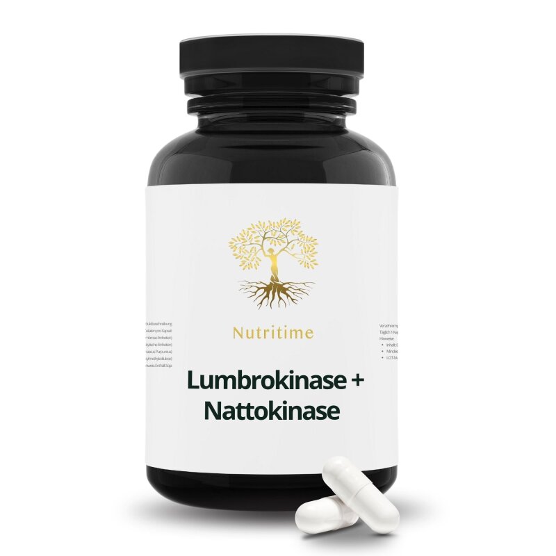 Lumbrokinase + Nattokinase