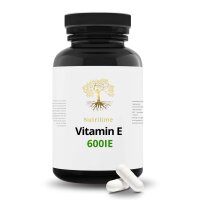 Vitamin E 600 IE, (d-alpha tocopherol)